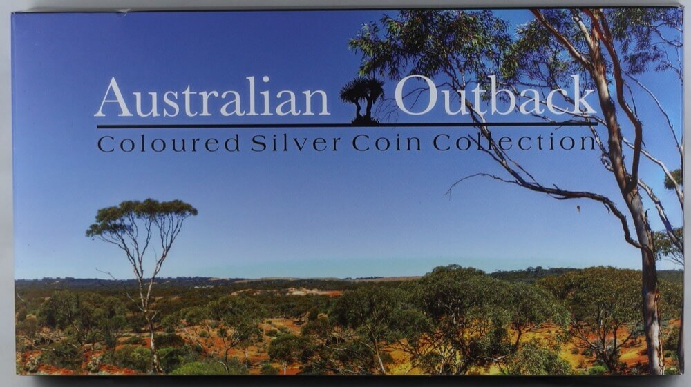 Australia 2014 Coloured Silver 3 Coin Proof Set - Australian Outback product image
