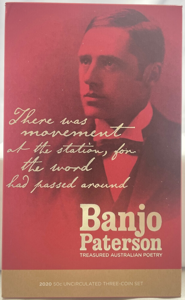 2020 Carded 50C Set of 3 Banjo Paterson product image