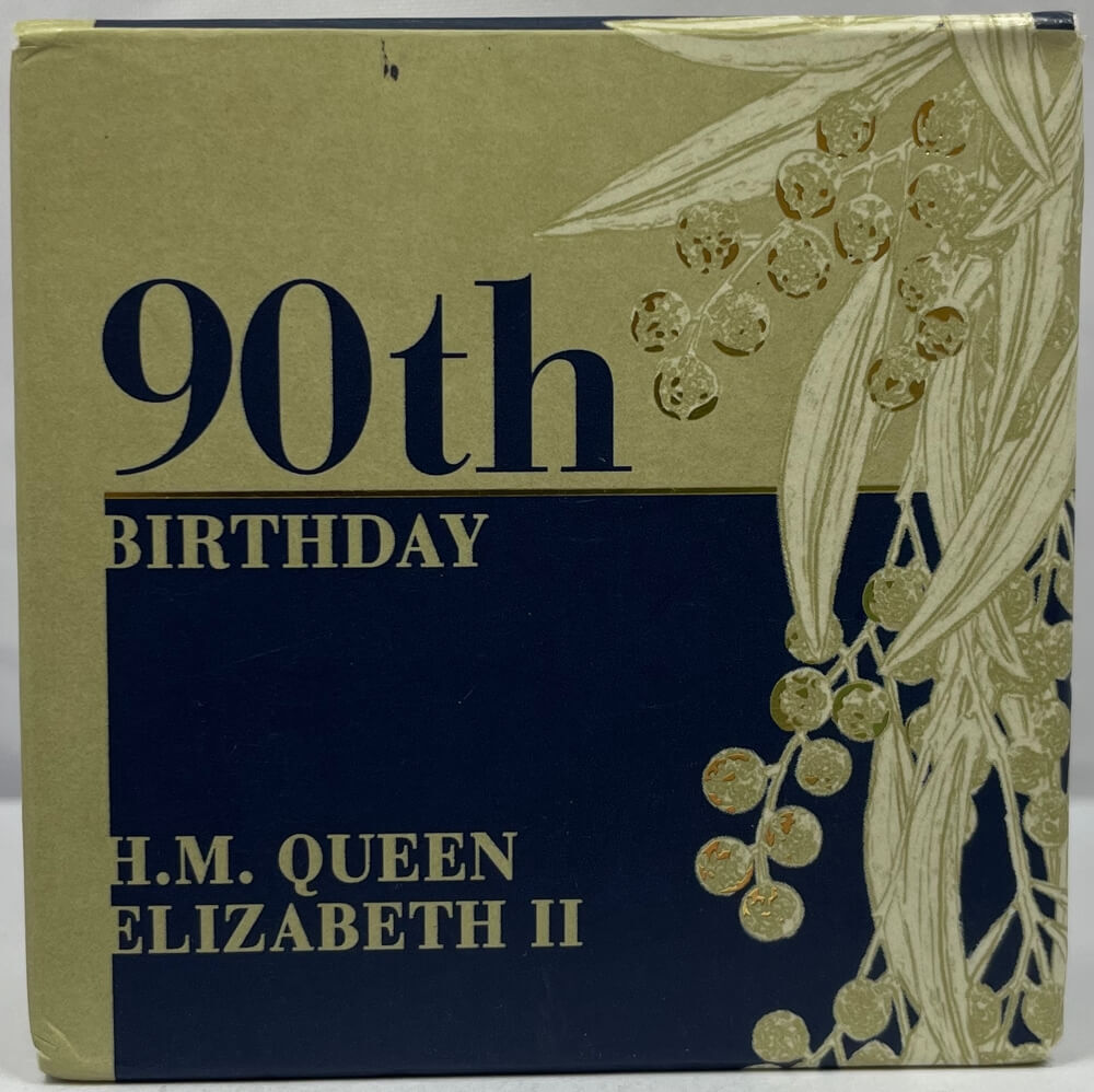 2016 Gold 1/4 ozt Coins QEII 90th Birthday - Damaged Shipper product image