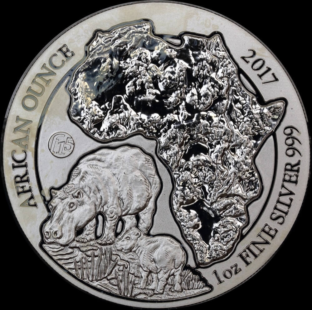 Rwanda 2017 Silver 50 Francs Uncirculated product image