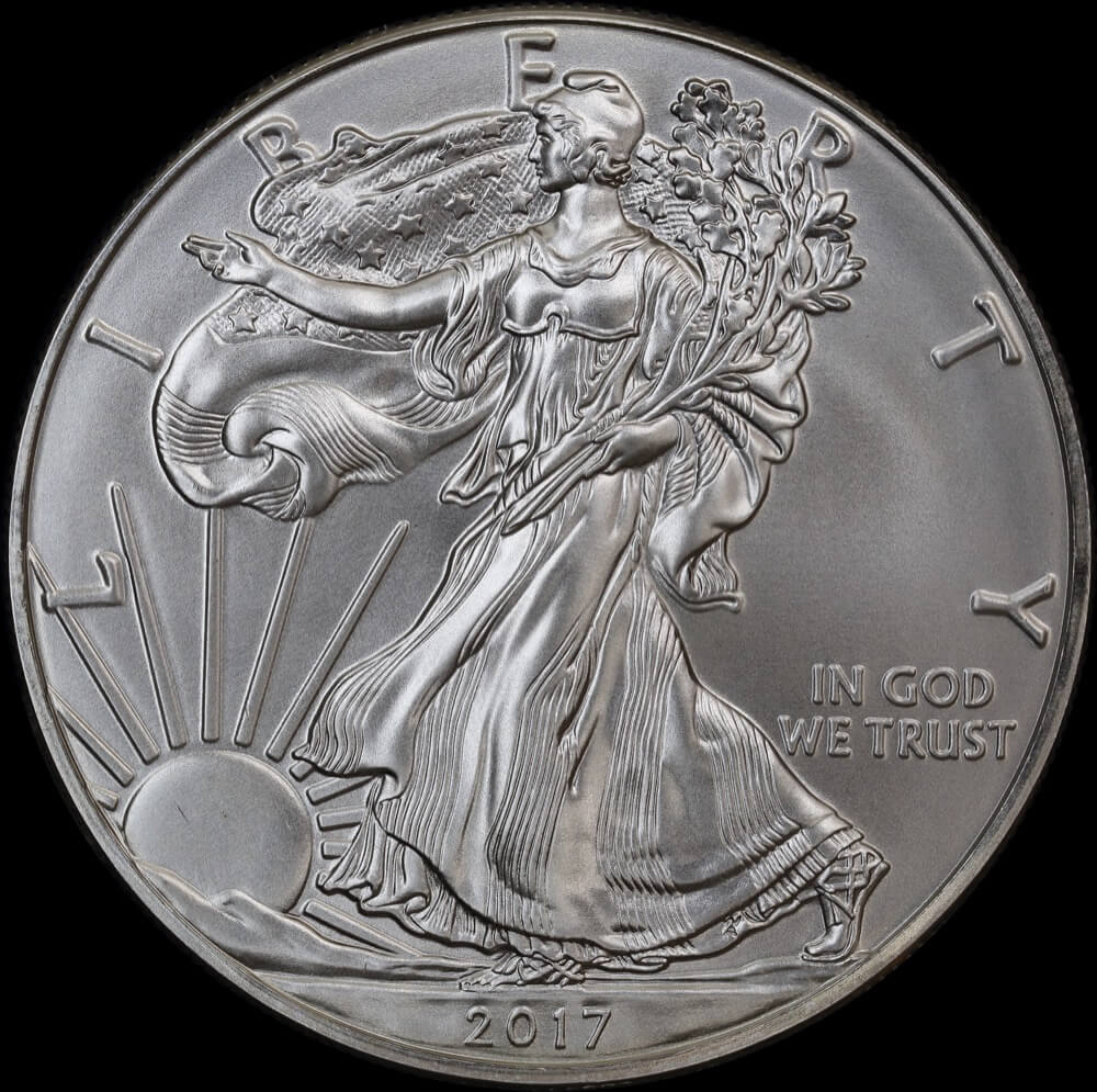 United States 2017 1oz Silver Eagle Unc product image