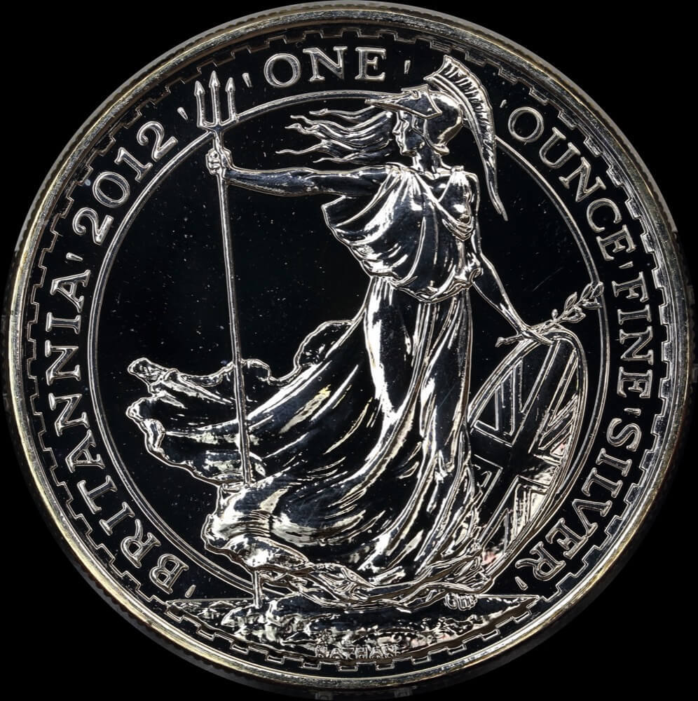 Great Britain 2012 Silver 2 Pounds Britannia Uncirculated product image