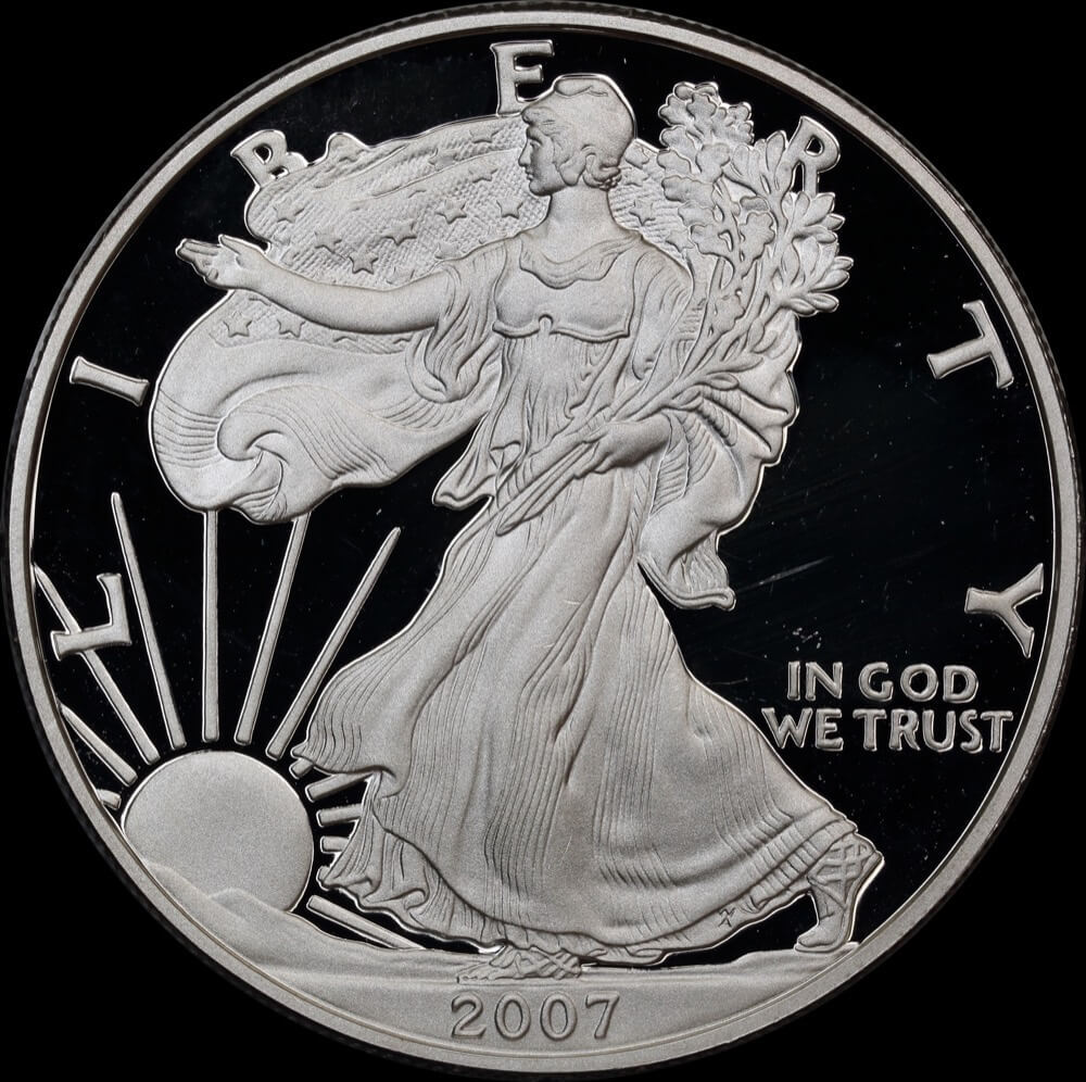 United States 2007 Silver Proof 1oz Eagle product image