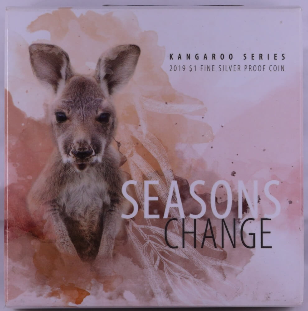 2019 Silver 1 Dollar Proof Coin Seasons Change product image