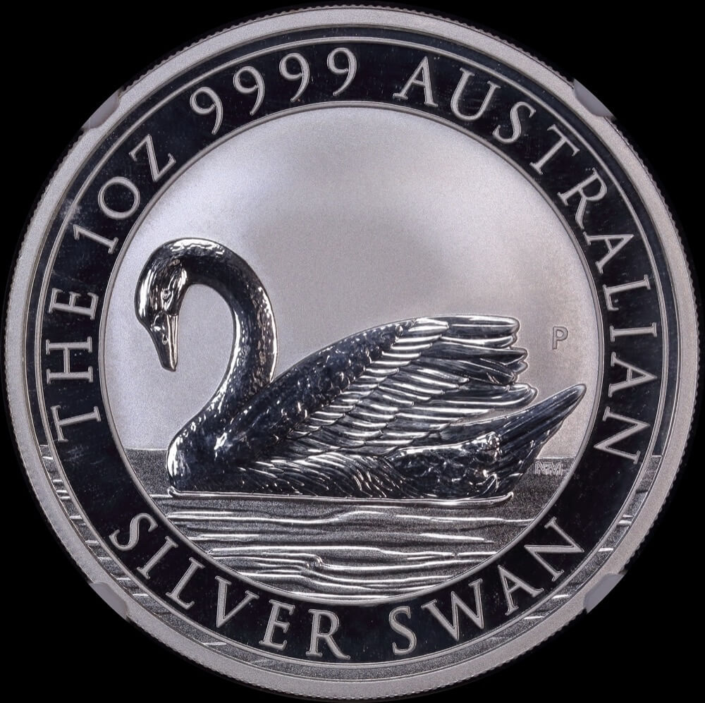 2017 Silver One Ounce Coin Bullion Swan product image