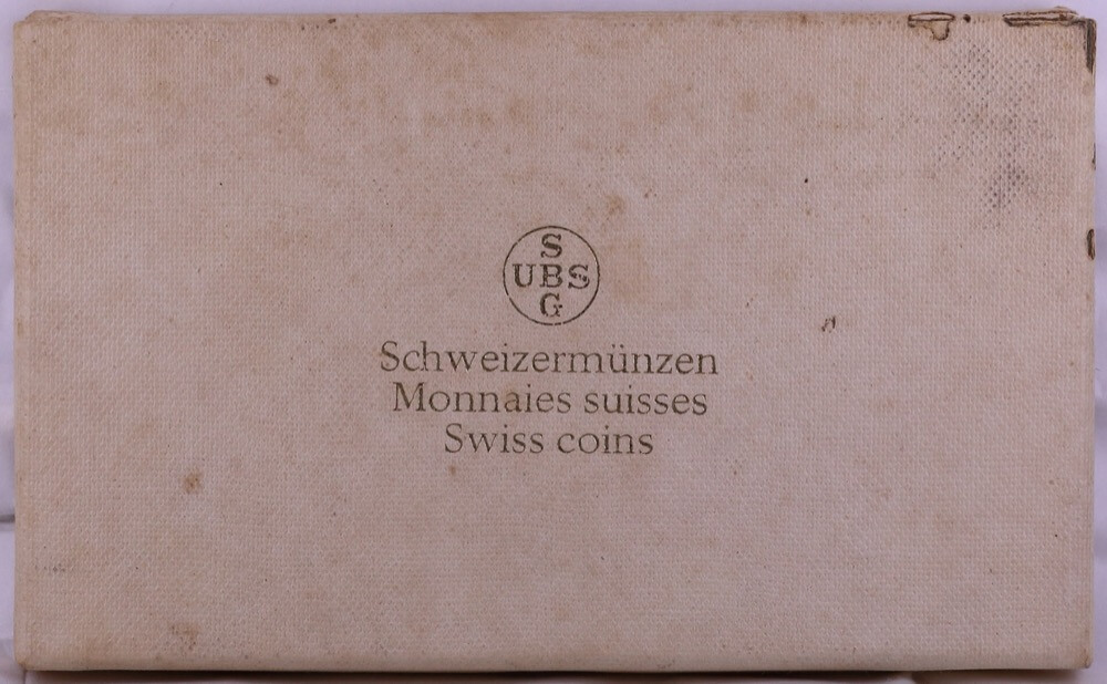 Switzerland 1975Ê Uncirculated Mint Coin Set KM# MS7 UNC product image