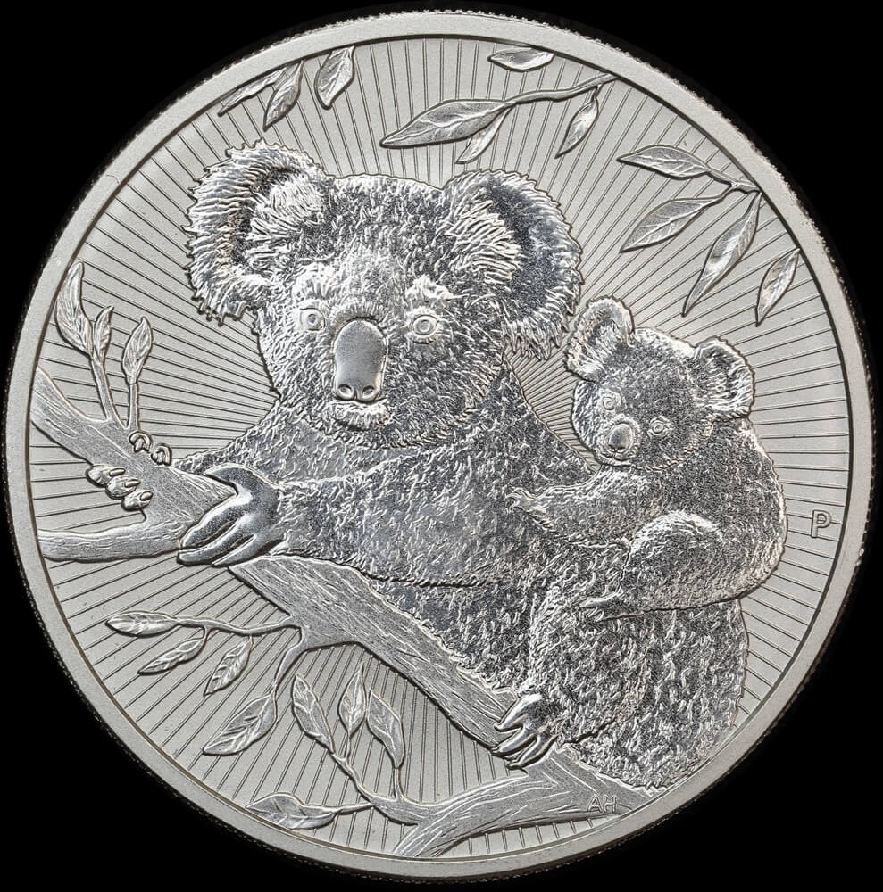 2018 Silver 2 oz Piedfort Unc Coin Koala product image
