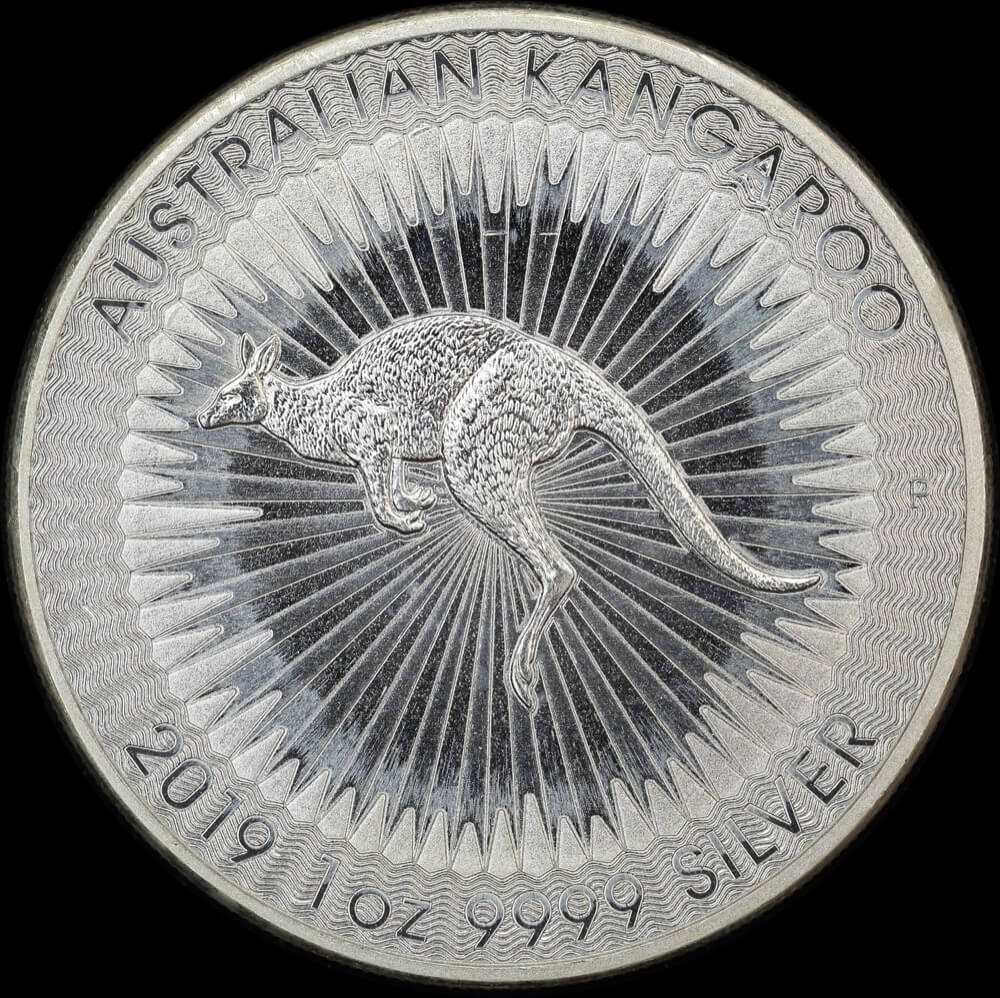 2019 Silver 1oz Unc Coin Red Kangaroo product image