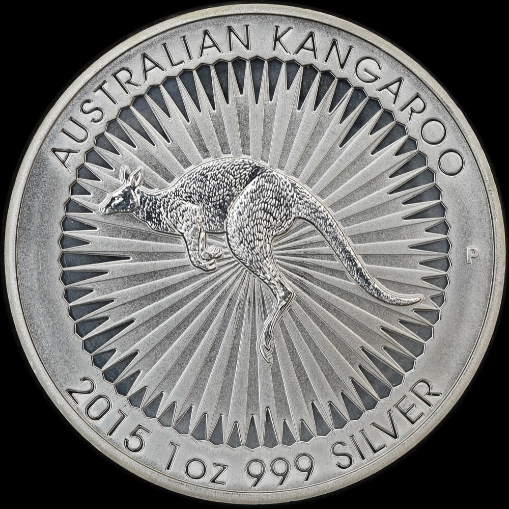 2015 Silver 1 oz Specimen Coin Red Kangaroo product image