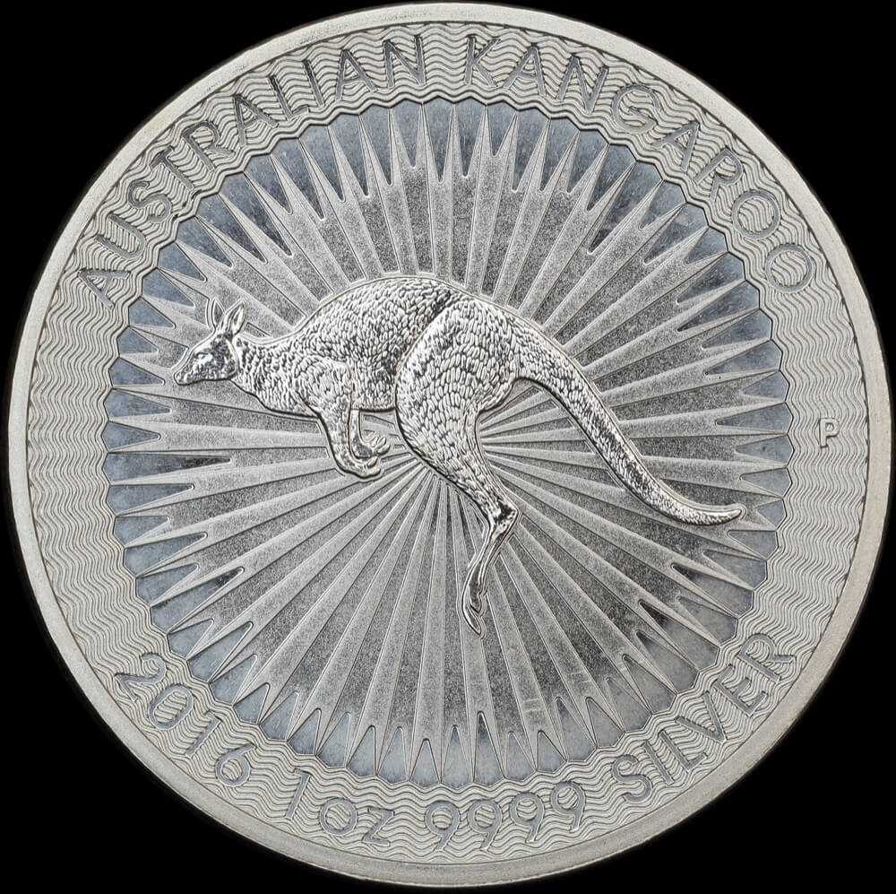 2016 Silver 1 oz Specimen Coin Red Kangaroo product image
