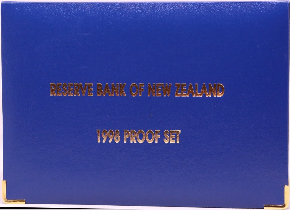 New Zealand 1998 Proof Coin Set Toroa - Royal Albatross product image