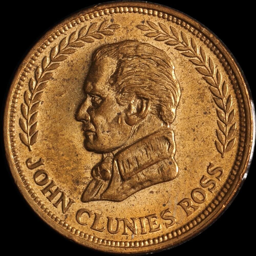 Keeling-Cocos Islands 1977 Copper 25 Cents KM# 3 Choice Uncirculated product image