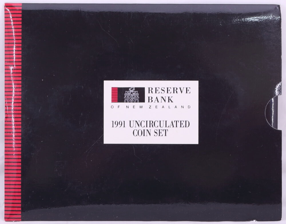 New Zealand 1991 Uncirculated Coin Set Rugby World Cup product image