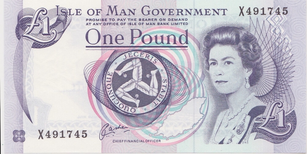 Isle of Man 1983 1 Pound P# 40b Uncirculated product image