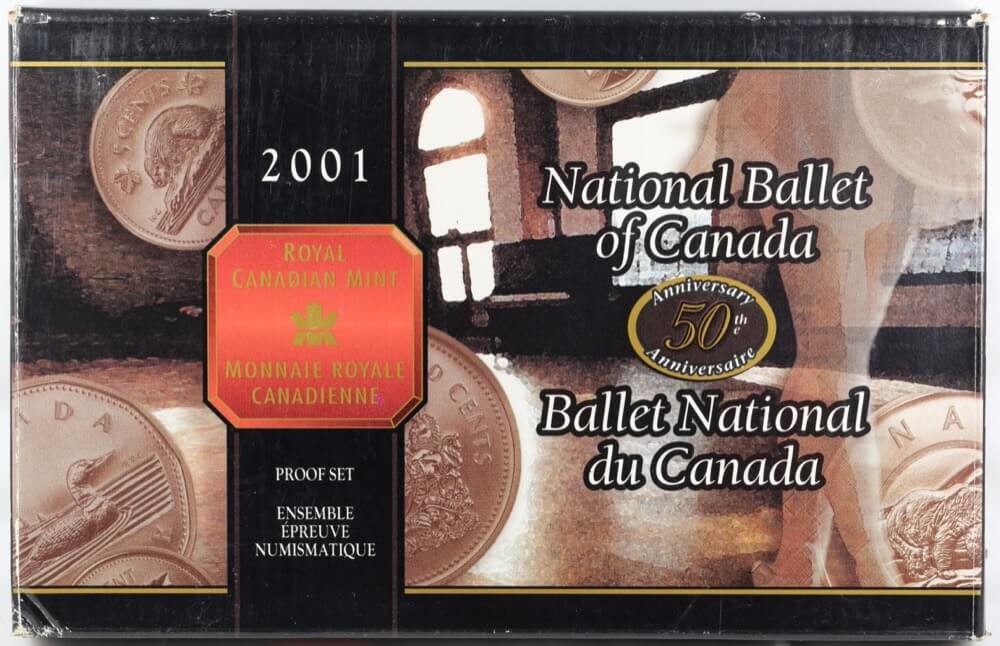 Canada 2001 Silver Proof Coin Set National Ballet product image