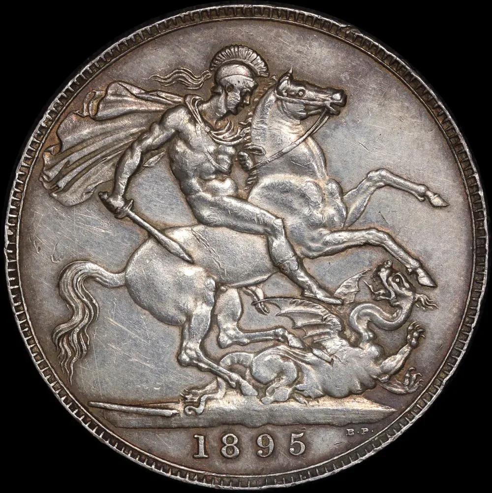 1895 Silver Crown Victoria S#3937 Extremely Fine product image