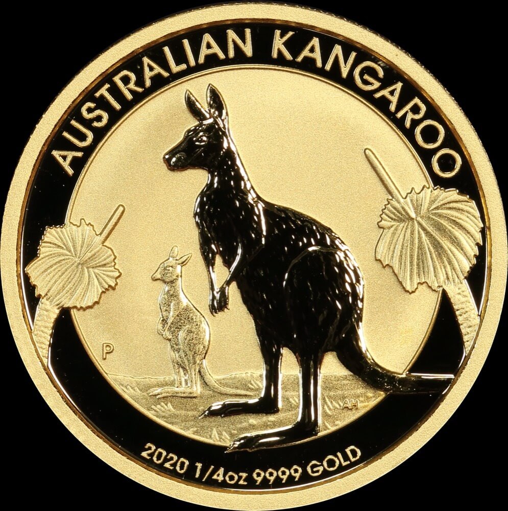 2020 Gold Quarter Ounce Specimen Coin Kangaroo product image