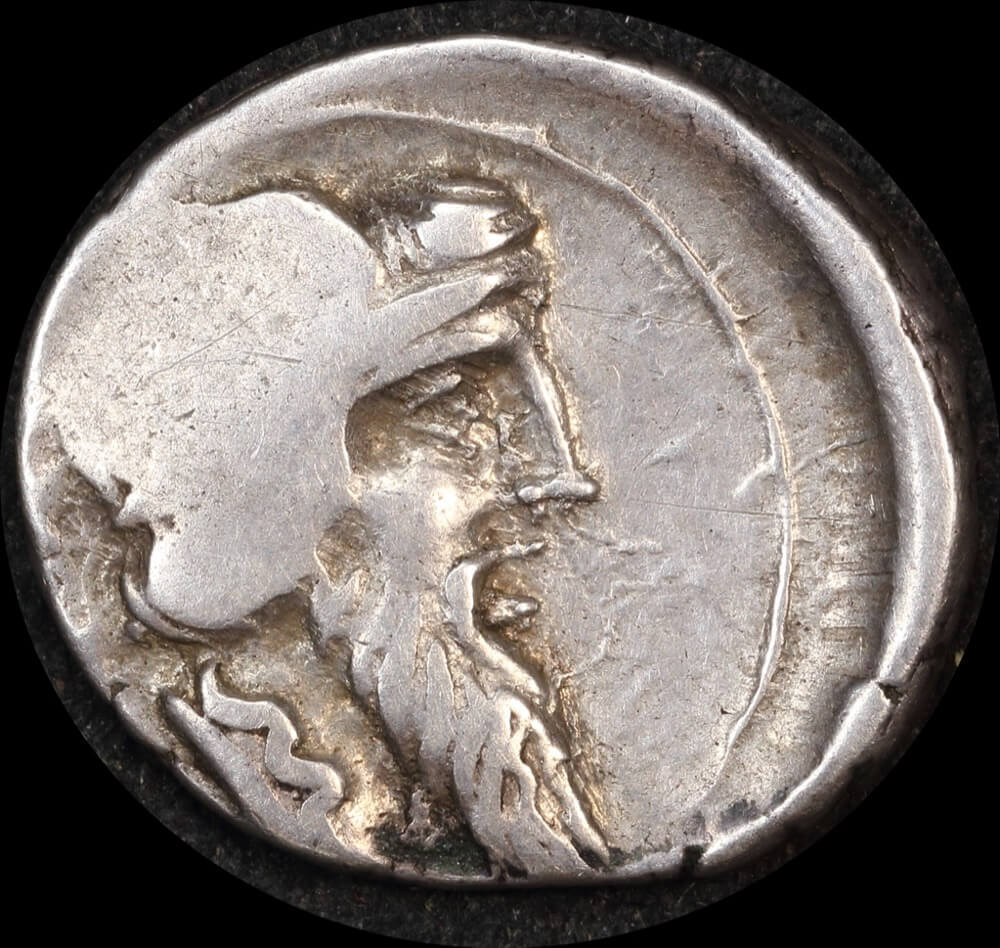 Ancient Rome (Imperial)  90 BC Q. Titius Silver Denarius Pegasus  RRC 341/1 Very Fine product image