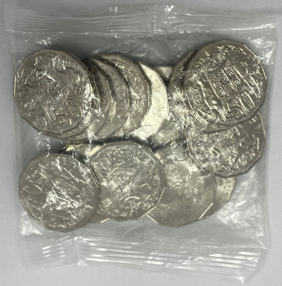 2018 Security Bag of 20 Uncirculated 50 Cent Coins  product image