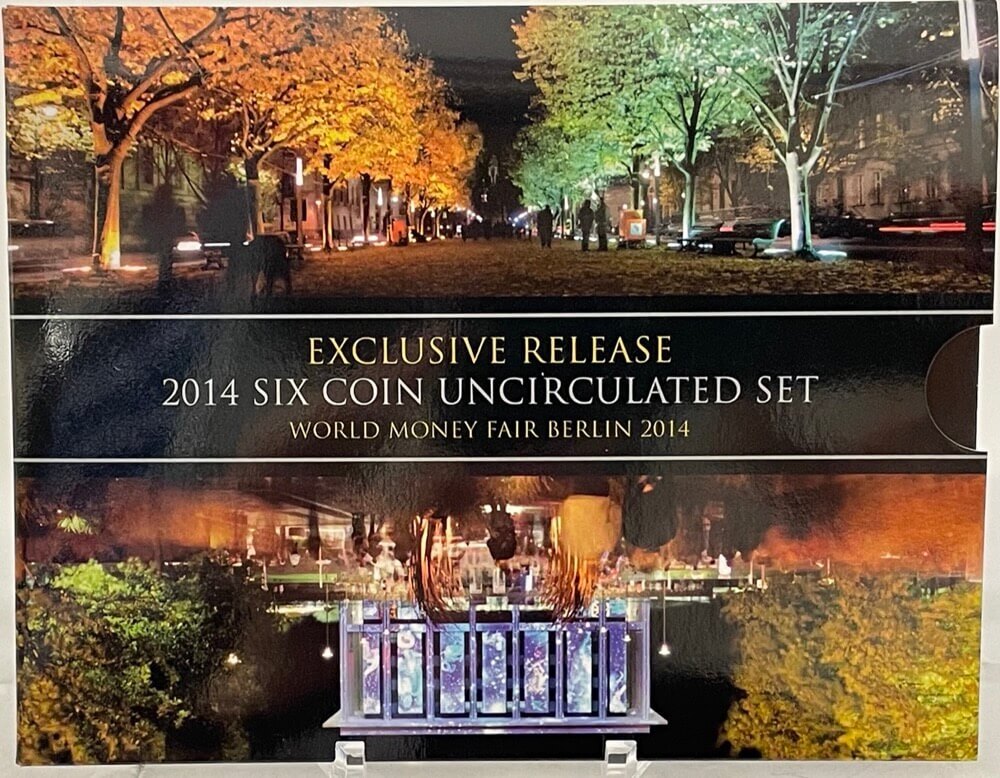 Australia 2014 Uncirculated Mint Coin Set - Berlin World Money Fair Edition product image