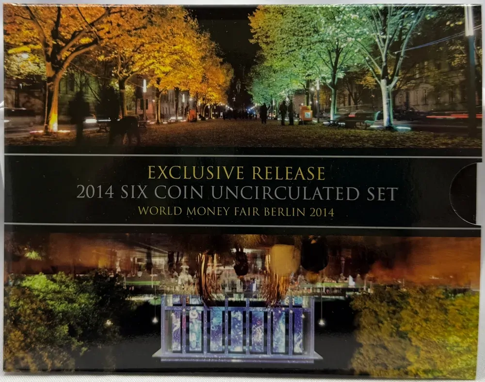 Australia 2014 Uncirculated Mint Coin Set - Berlin World Money Fair Edition product image