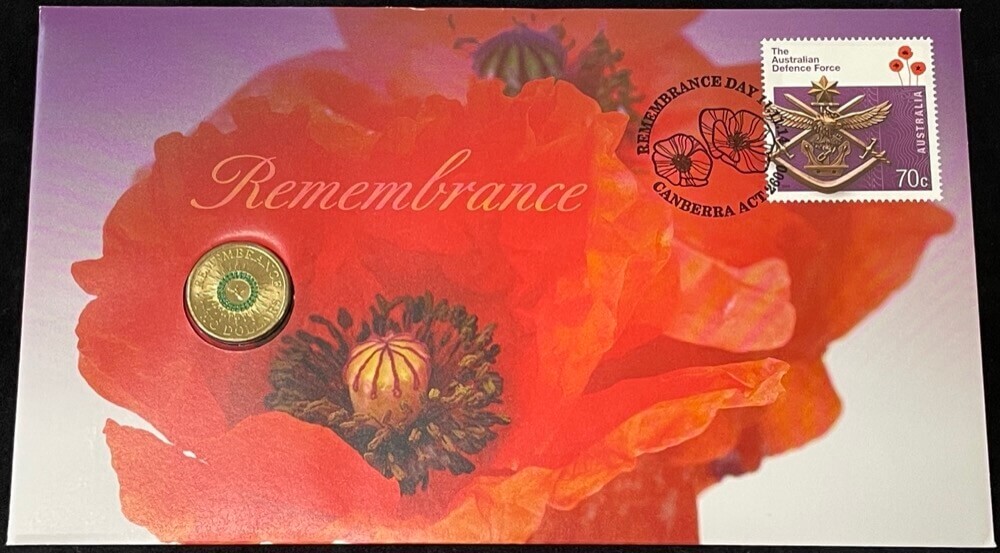 2014 2 Dollar PNC Remembrance Day Green Dove product image