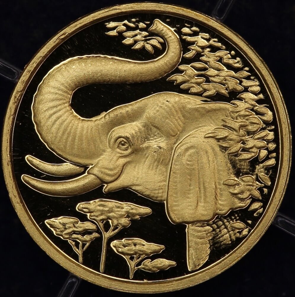 Somalia 2005 Gold 200 Shillings KM# 176 Uncirculated product image