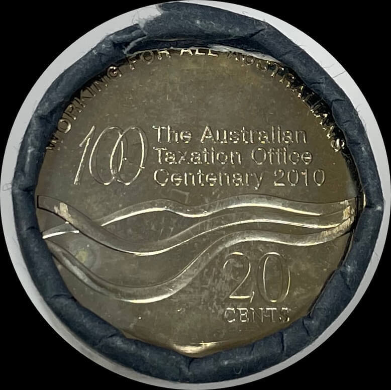 2010 20 Cent Mint Roll - Australian Tax Office product image