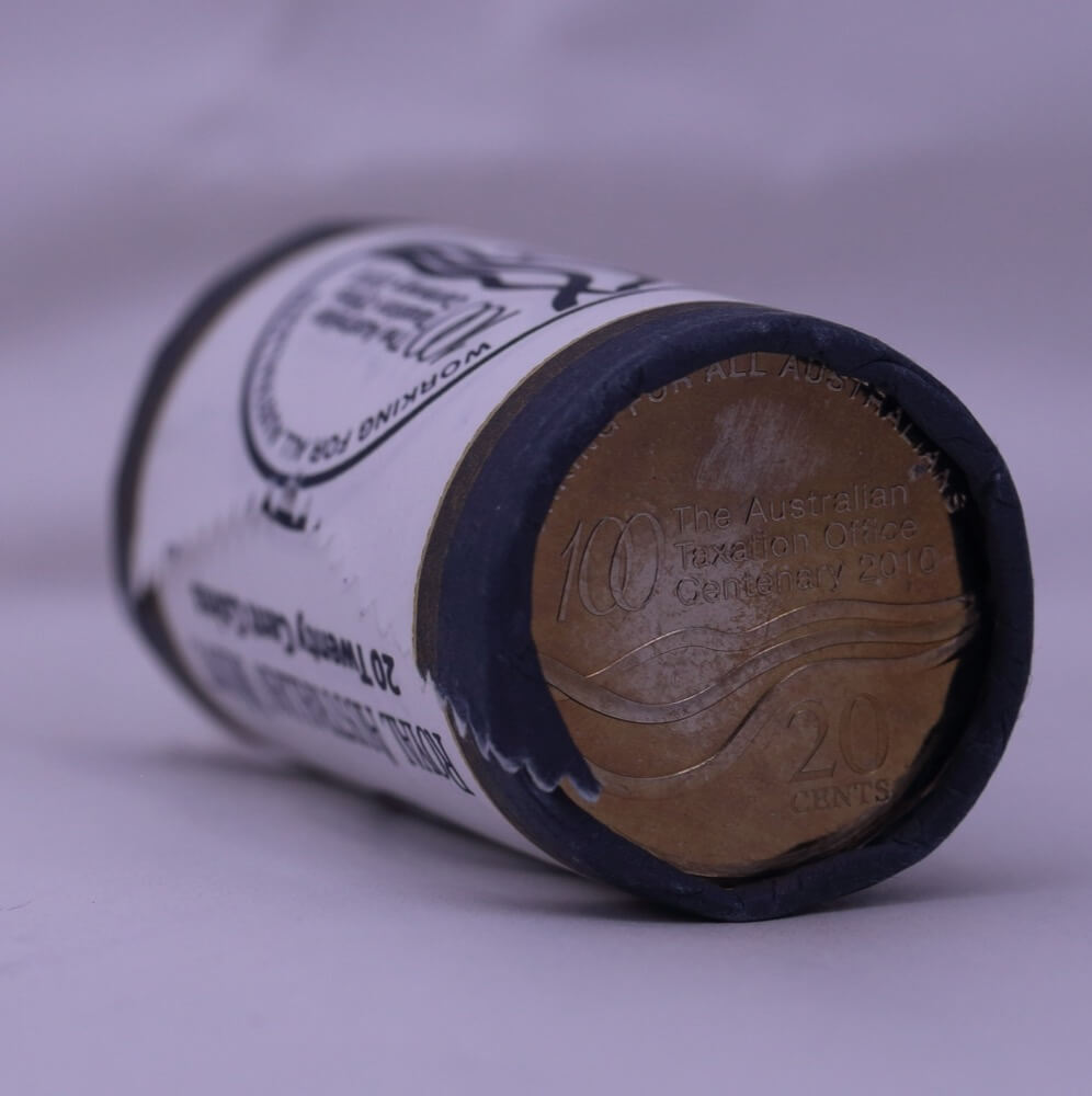 2010 Australian 20 Cent Mint Roll ATO product image