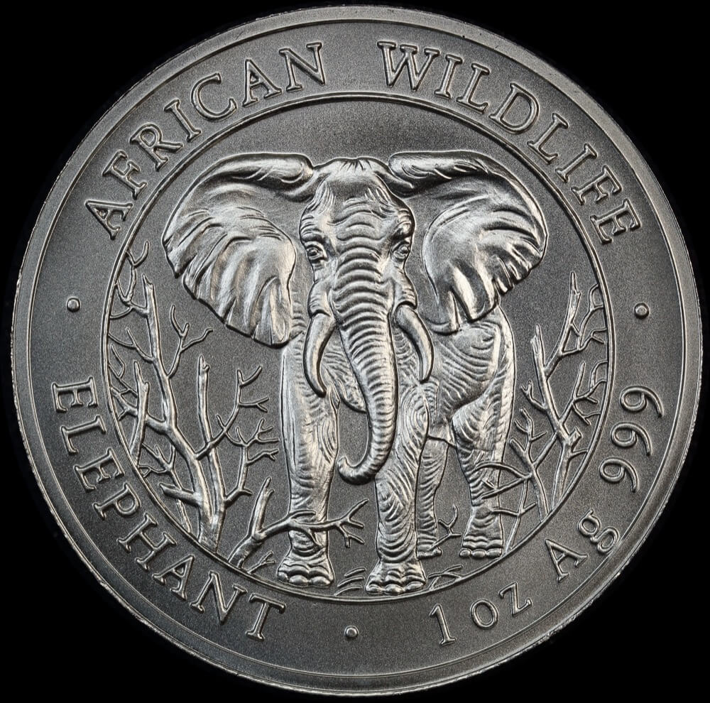 Somalia 2004 Silver 1,000 Shillings KM# 183a Uncirculated product image