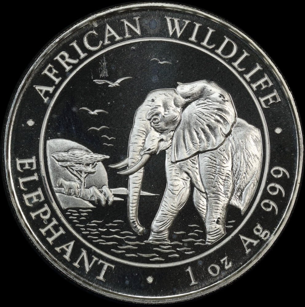 Somalia 2010 Silver Proof 100 Shillings KM# 221 FDC product image