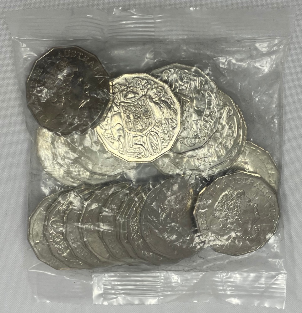 2020 Security Bag of 20 Uncirculated 50 Cent Coins  product image