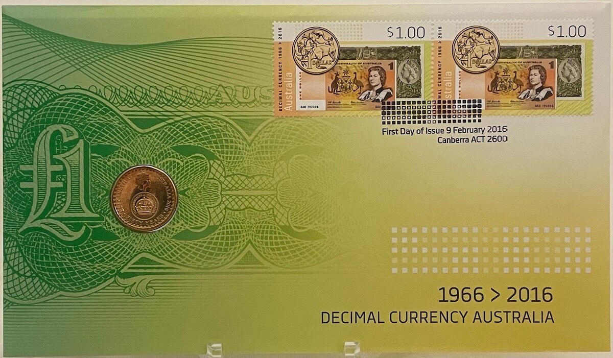 2016 2 Dollar PNC Decimal Currency Changeover product image