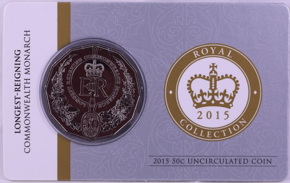 2015 50 Cent in Card Royal Collection Longest Reigning product image