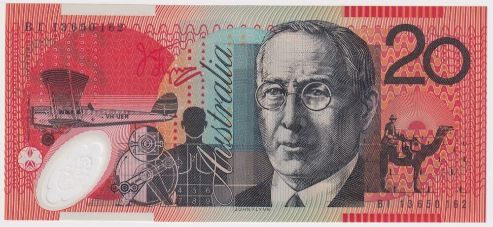 2013 $20 Note Stevens/Parkinson Standard Prefix R422a Uncirculated product image