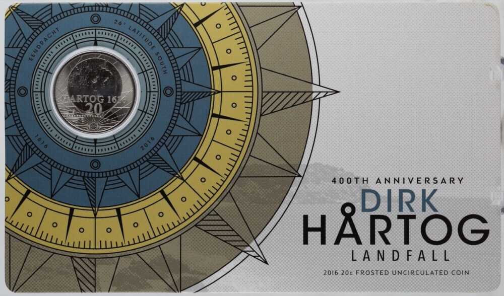 2016 20 Cent Uncirculated Coin Dirk Hartog product image