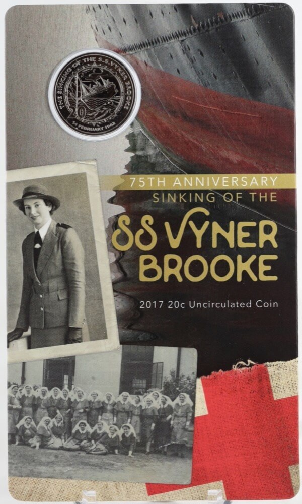 2017 20c Carded Coin SS Vyner Brooke product image
