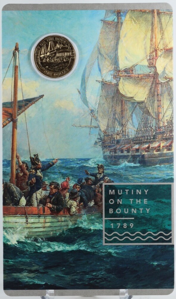 2019 1 Dollar Carded Coin Mutiny on the Bounty product image
