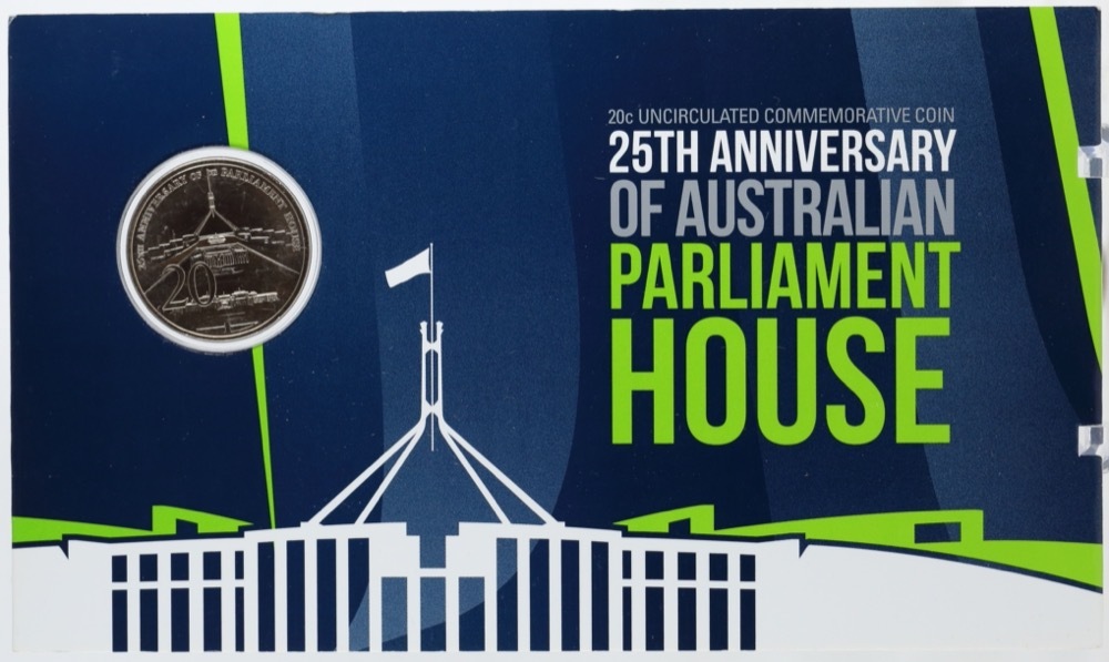 2013 20c Carded Coin Parliament House product image