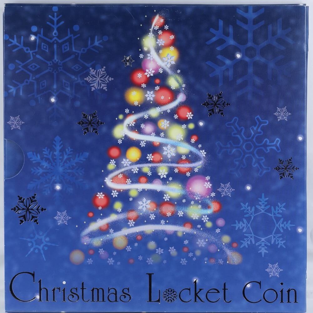 2015 Silver 1 oz Proof Locket Coin Christmas product image