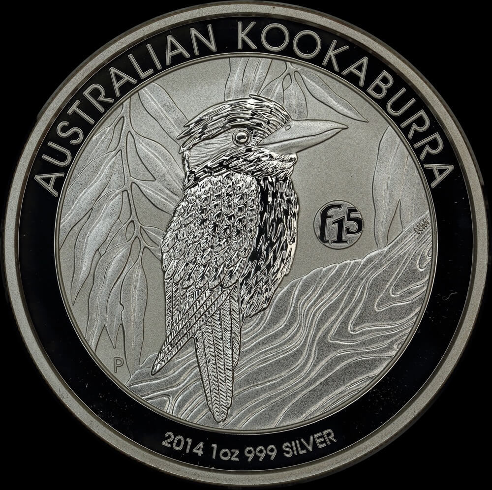 2014 Silver 1oz Unc Coin Kookaburra - F15 Privy product image