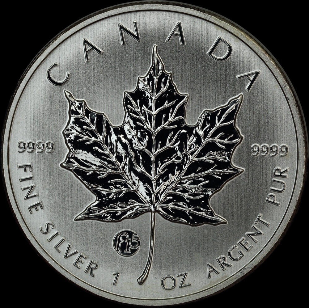 Canada 2012 Silver 5 Dollar 1oz Maple Leaf Uncirculated F15 Privy product image