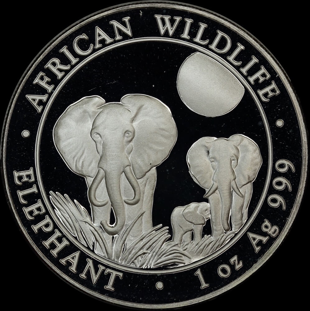 Somalia 2014 Silver Proof 100 Shillings FDC product image