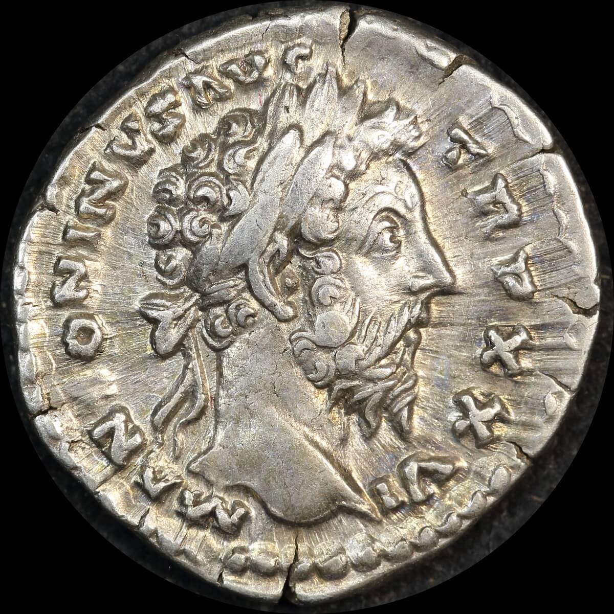 Ancient Rome (Imperial)  161 ~ 180 AD Marcus Aurelius Silver Denarius Aequitas  RIC III/252 Very Fine product image