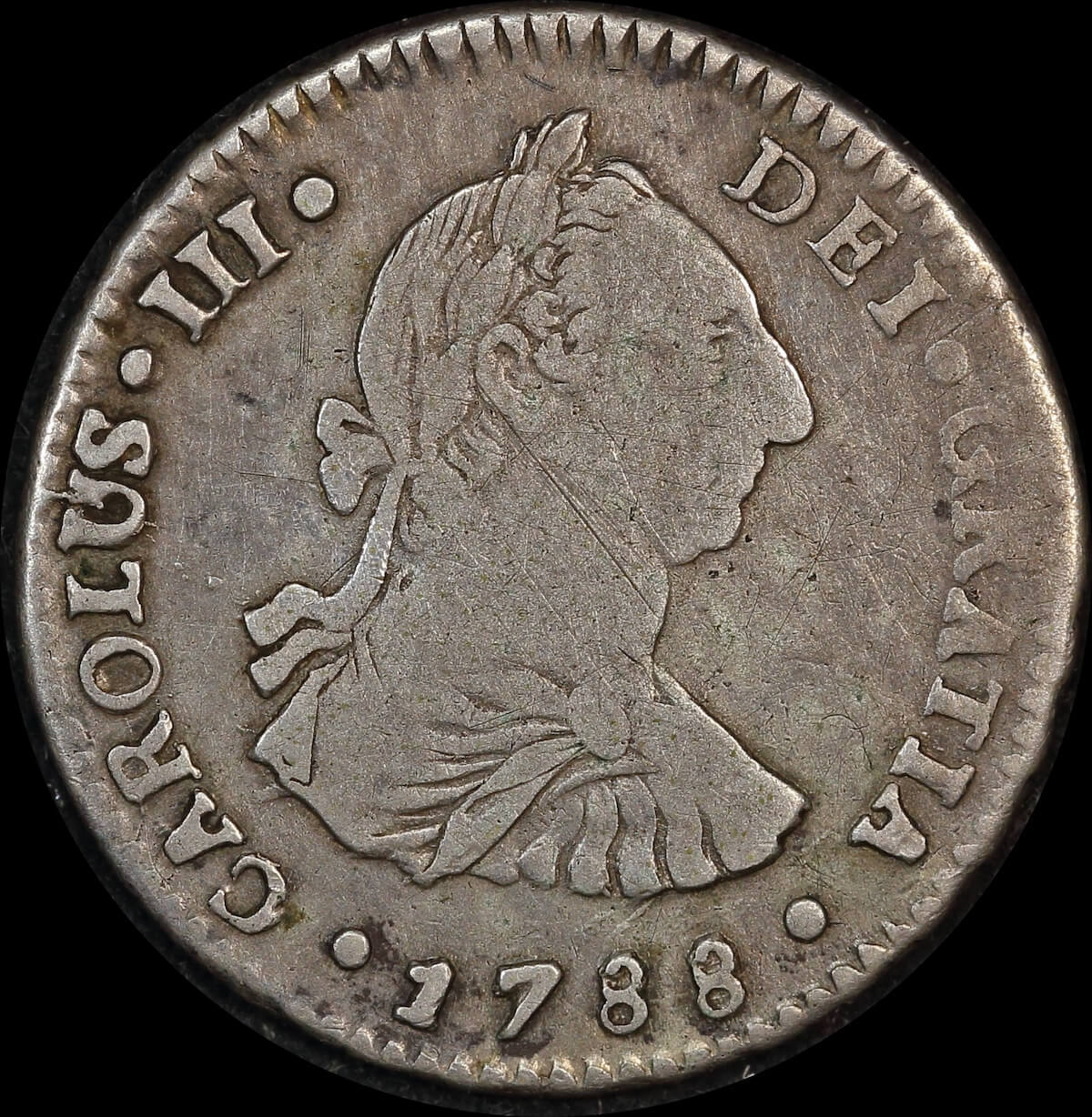 Bolivia 1788 Silver 1 Reale KM# 52a good Fine product image