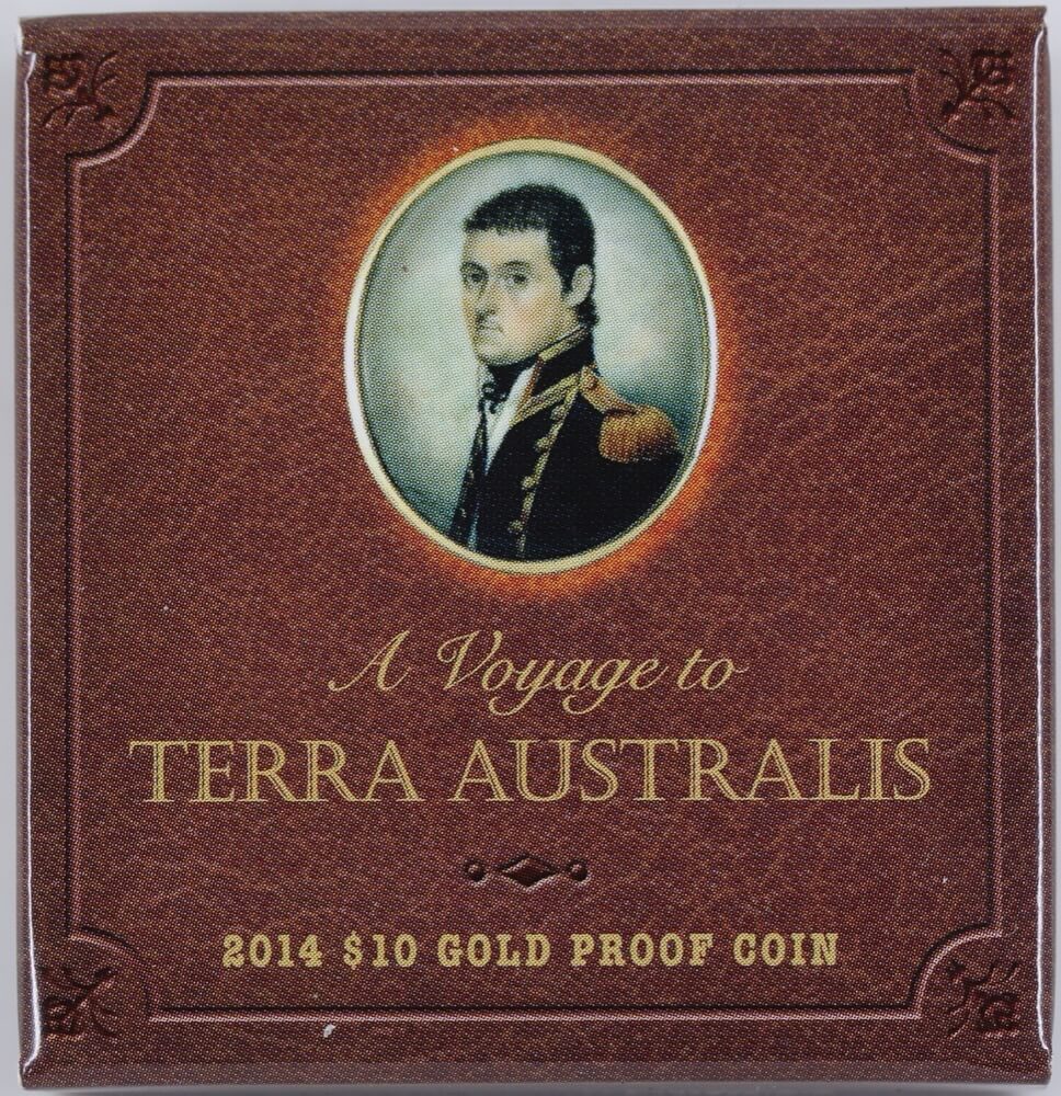 2014 Ten Dollar Proof Gold Coin - Terra Australis product image
