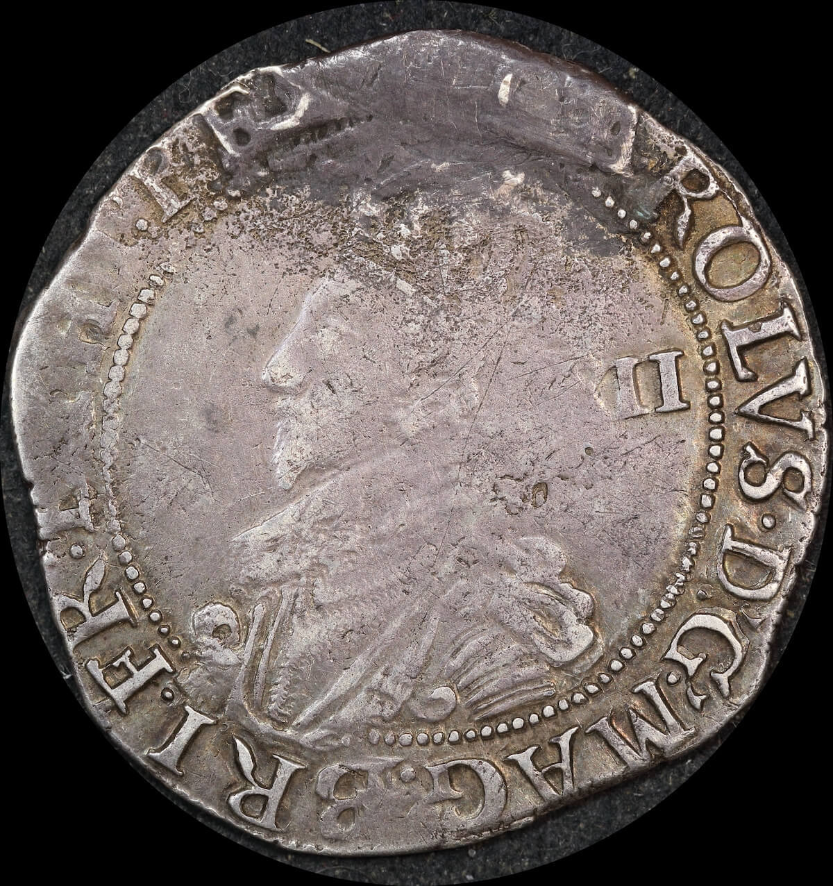 1630 ~ 1631 Silver Shilling Charles I S#2787 good Fine product image