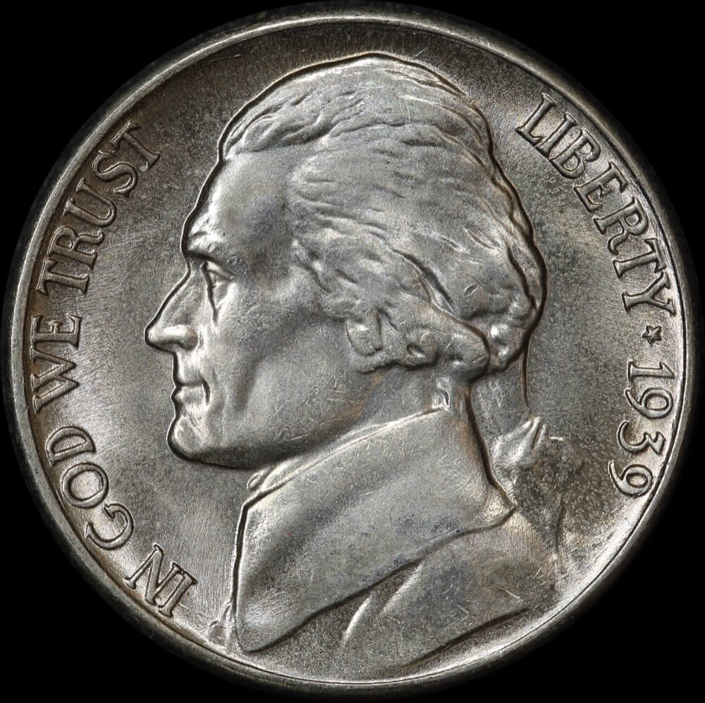United States 1939-S  Nickel KM# 192 Choice Uncirculated product image