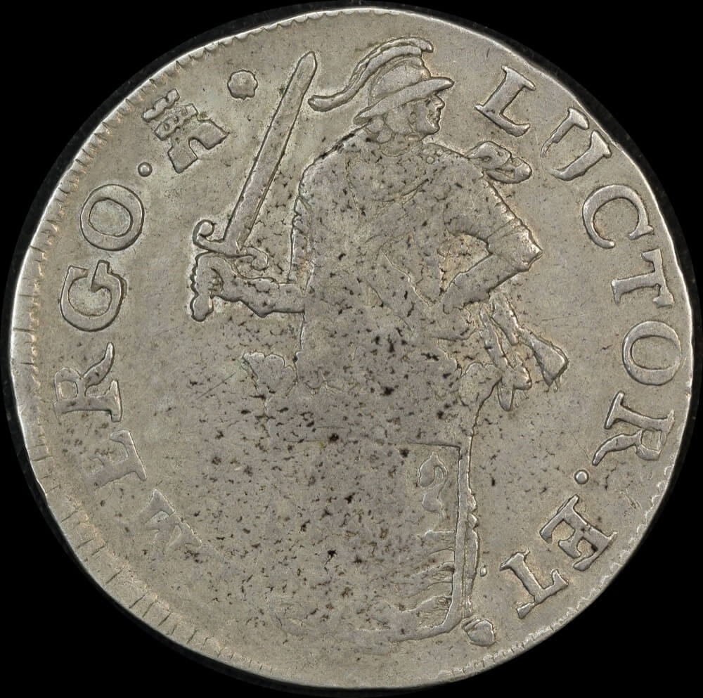 Netherlands (Zeeland) 1680 Silver Daalder KM# 58 Fine product image