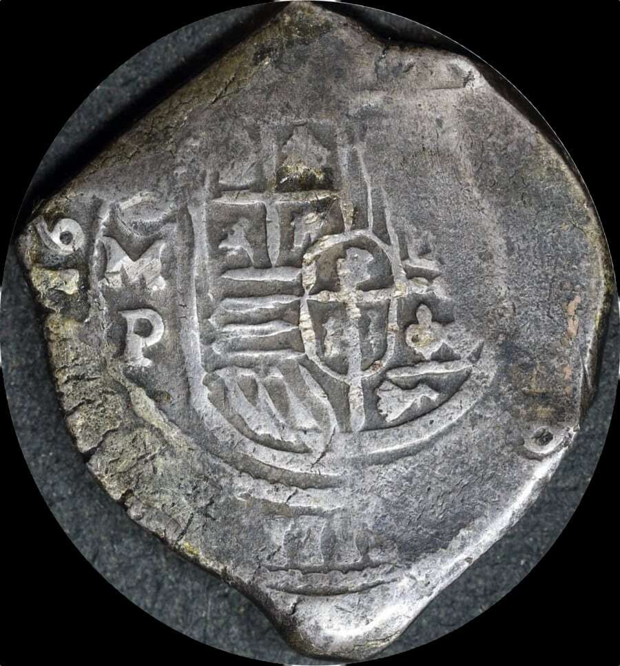 Mexico ca 1652 Silver Eight Reales Cal# 354 about Very Fine product image